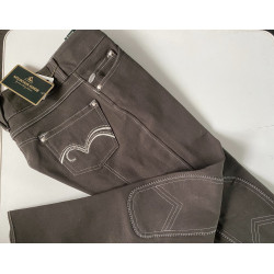 Mountain Horse rijbroek Jessie TK, stofknie, Earthyolive