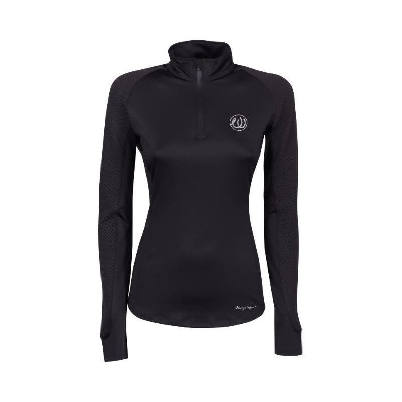 Harry's Horse shirt Rena, Jet-Black