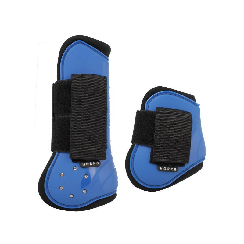 Horka Beenbeschermerset Strass, Set Van 4, Royal Blue