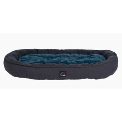 Hondenmand Anam Cara, Ovaal, Donkerblauw/Petroleum