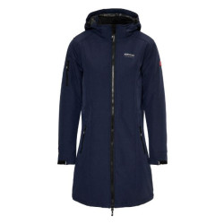 Nordberg Gitte Lange Padded Softshell Jas, Dark Navy Melange