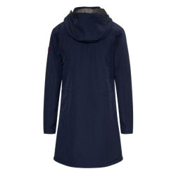 Nordberg Gitte Lange Padded Softshell Jas, Dark Navy Melange