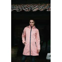 Nordberg Gitte Lange Padded Softshell Jas, Dark Navy Melange