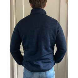 Nordberg Fred Bonded Fleece Vest, Navy Melange