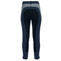 Elt rijbroek Luna, kunstl.zit, blauw/grijs