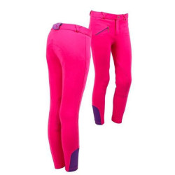 QHP rijbroek Junior, Fuchsia
