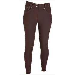 Horka Jr rijbroek Dakota Elasta, Bruin