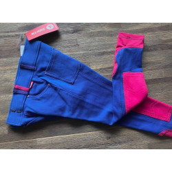 Red Horse Jr rijbroek Carmen Slim Fit, Kobalt