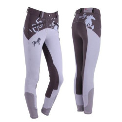 QHP rijbroek Hatty Junior, Grijs