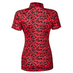 Harry's Horse shirt Just Ride Leopard, Coral
