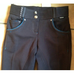 Horka Phoenix Elasta rijbr., kunstl.zit, anthracite