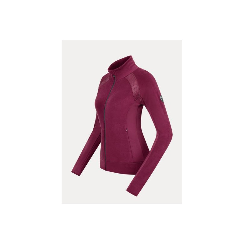 Elt Powerfleecejack Monaco, Burgundyrood