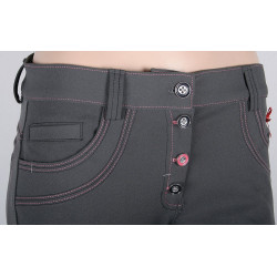 HH rijbr Rimini, Siliconen knie, Grijs