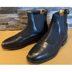 Horze Nest jodhpur leer met neopreen 3095-RHZ, Zwart