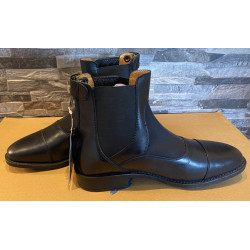 Horze Nest jodhpur leer met neopreen 3095-RHZ, Zwart