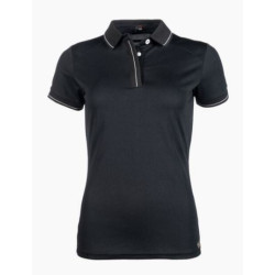 HKM poloshirt Catherine, Zwart