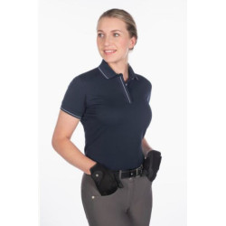 HKM poloshirt Catherine, Zwart
