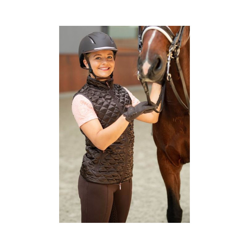 Harry's Horse bodywarmer Alnif, Java (bruin)