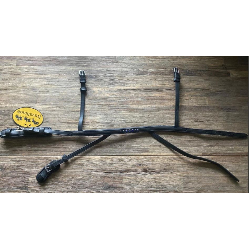 Kavalkade IJslander neusriem Aradis-Kóngablár, Island, Zwart/Blauw