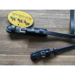 Kavalkade IJslander neusriem Aradis-Kóngablár, Island, Zwart/Blauw