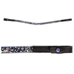 Kavalkade IJslander frontriem Kjartan-Blár Island, Zwart-Blauw