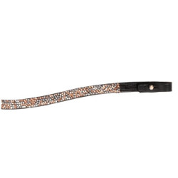 Kavalkade IJslander Frontriem Kjartan-Ferskja Island, Zwart-Rosegold