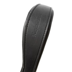 Kavalkade kopstuk voor IJslander hoofdstel Aradis, Zwart