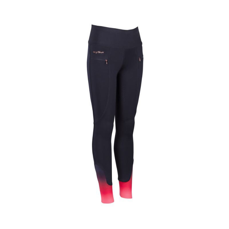 HH Rijbroek Equitights LouLou Fez Full Grip, Dress-Blues