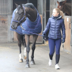 Kavalkade "Halifax" 2in1 stal- en stapmolendeken 400g, Marine