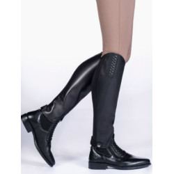 HKM leren beenkappen Killarney, Zwart