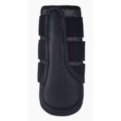 HKM Pijpkousen Glitter Mesh Style, Zwart