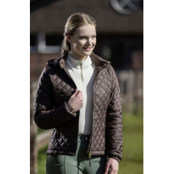 HKM donsjas Stella, Donkerbruin