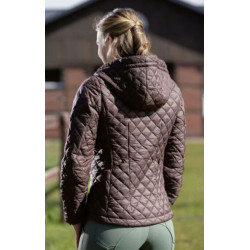 HKM donsjas Stella, Donkerbruin