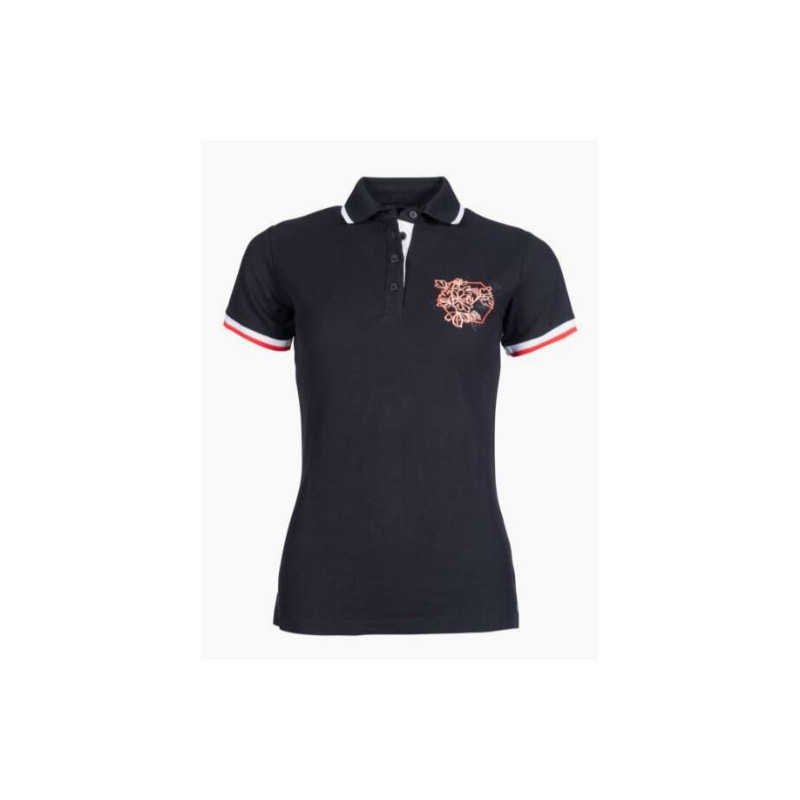 HKM poloshirt Savona Style, Zwart