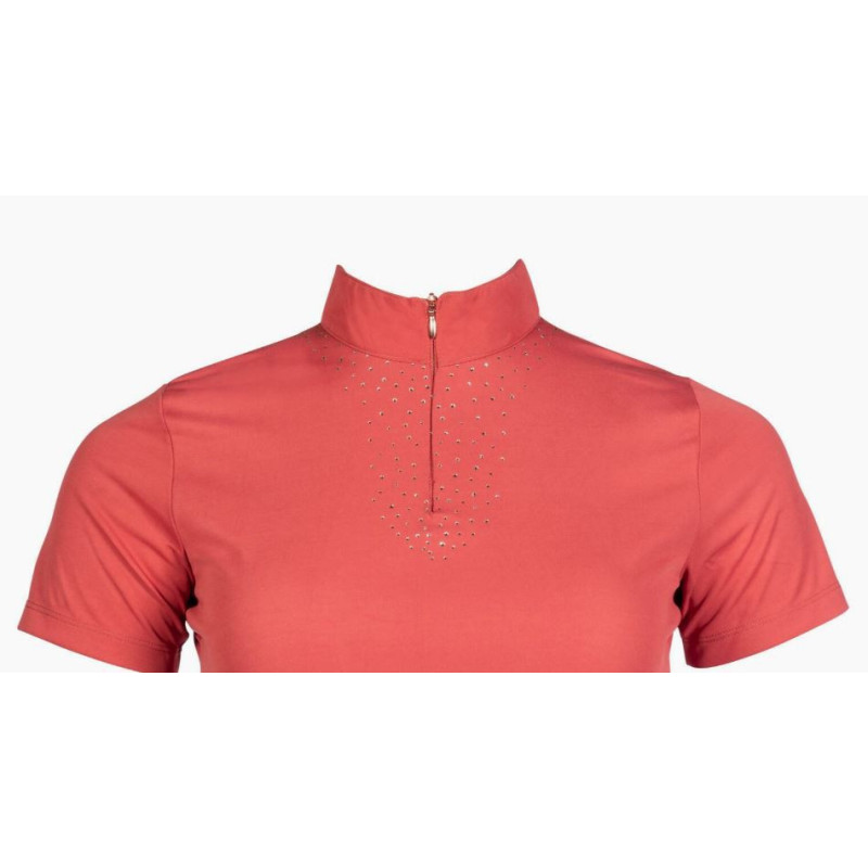 HKM functioneel shirt Edinburgh Glitter, Cognac