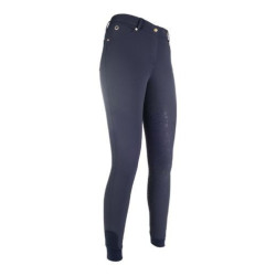 Lauria Garrelli rijboek Basic, Siliconen zitvlak, Donkerblauw