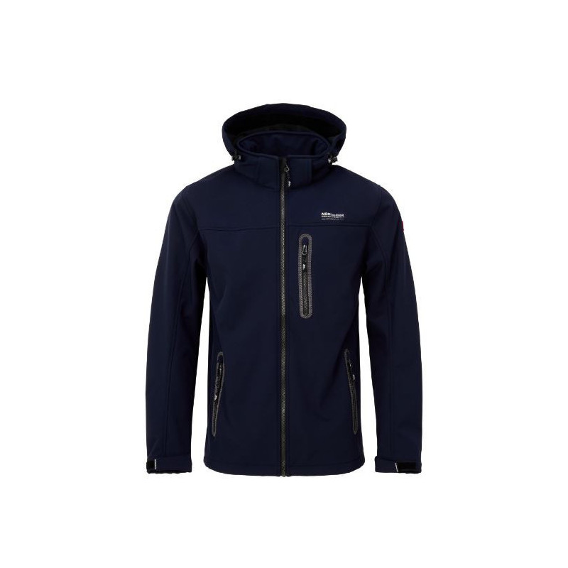Nordberg softshell herenjas Nils, Donkerblauw
