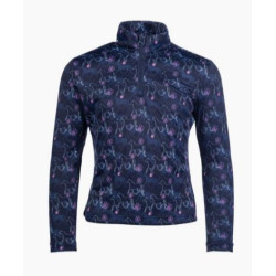 HKM functioneel kindershirt Bria, lange mouw, Donkerblauw