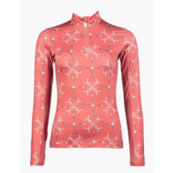 HKM functioneel shirt Edinburgh, lange mouw, Cognac