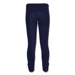 ELT rijbroek FUN, kunstl. zit, d.blauw