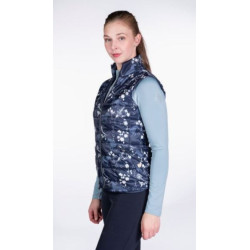 HKM bodywarmer Bloomsbury, dblauw-wit