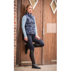 HKM bodywarmer Bloomsbury, dblauw-wit