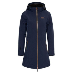 Nordberg Birgit Lange Padded Softshell Jas, Dark Navy Melange
