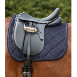 Waldhausen Zadeldek Velvet, Nachtblauw