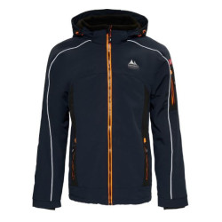 Nordberg Gevoerde softshell winterjas Ole, Navy