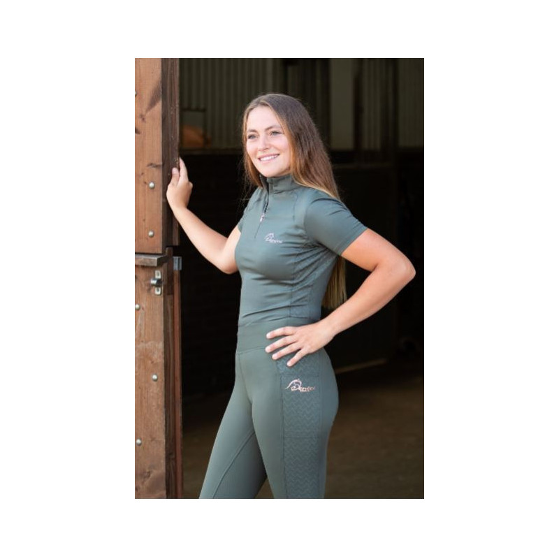 Harry's Horse Rijbroek Equitights Denici Cavalli Bosque Full Grip, Legergroen