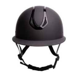 Harry's Horse Veiligheidscap Pro F1 Mat, Zwart-Zwart