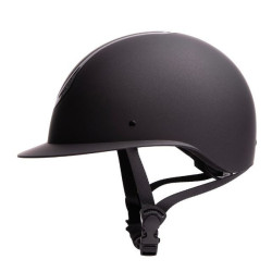 Harry's Horse Veiligheidscap Pro F1 Mat, Zwart-Zwart