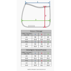 HKM zadeldek Edinburgh, Pistache