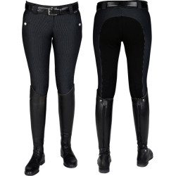 Horka Hipster heuprijbroek, Buffalo(bruin gestreept)